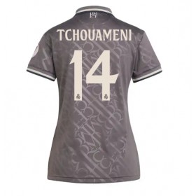 Real Madrid Aurelien Tchouameni #14 Tredje Kläder Dam 2024-25 Kortärmad